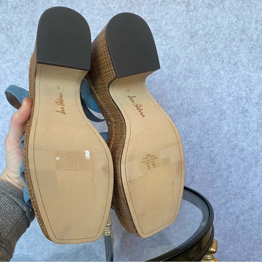 S18 Sam Edelman Women's Tibby Platform Wedge Sandal